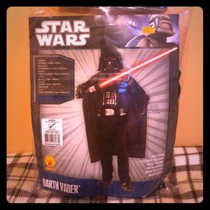 Star Wars Darth Vader Costume, No mask, Youth